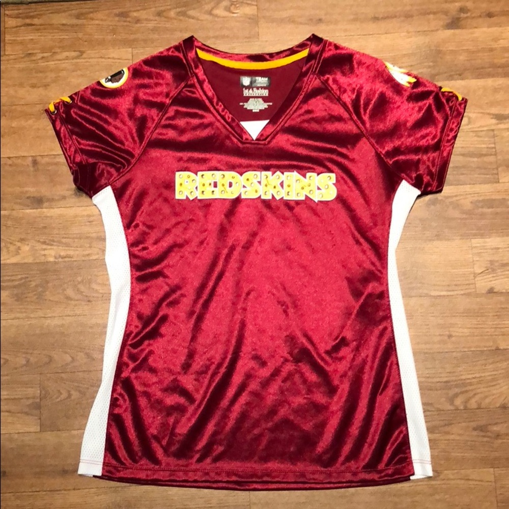 Redskins women’s fit jersey style top